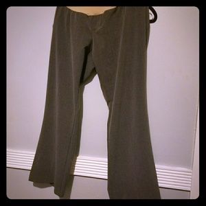 Gray maternity dress pants petite XL